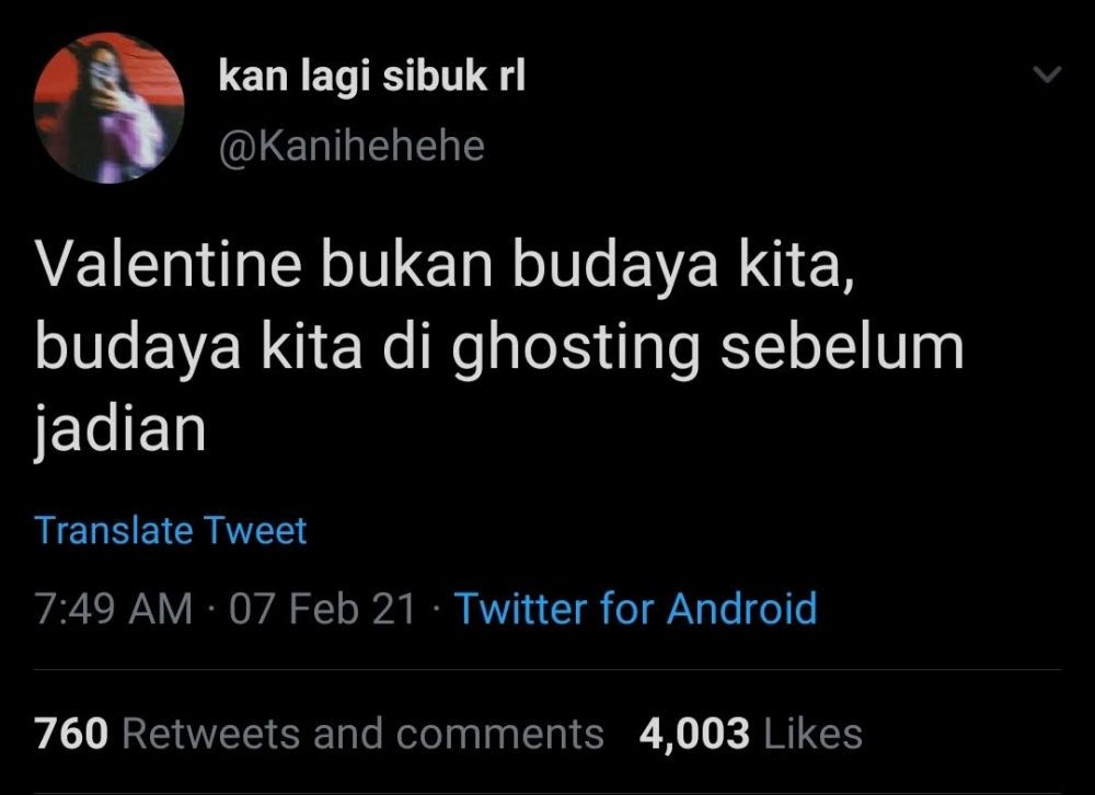 Curhatan warga twitter tentang valentine bukan budaya kita bikin ngakak
